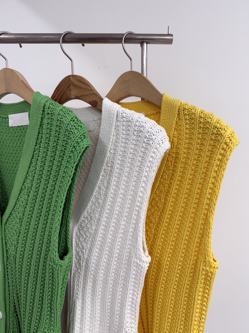 YIKHO STYLE韓國代購女裝新款時尚26春夏休閑人氣熱賣馬甲YIKHO STYLE馬甲