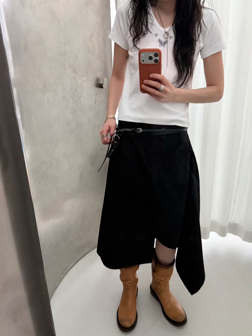 MINIMUZE韓國直郵實拍女士新款人氣26春夏熱賣時尚T恤刺繡MINIMUZET恤