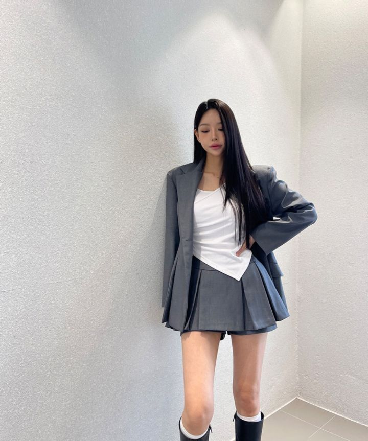 mars韓國直郵實拍女士新品熱賣人氣推薦時尚職業休閑夾克mars夾克