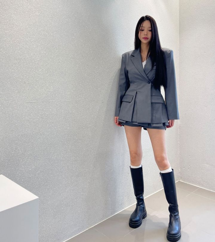 mars韓國直郵實拍女士新品熱賣人氣推薦時尚職業休閑夾克mars夾克