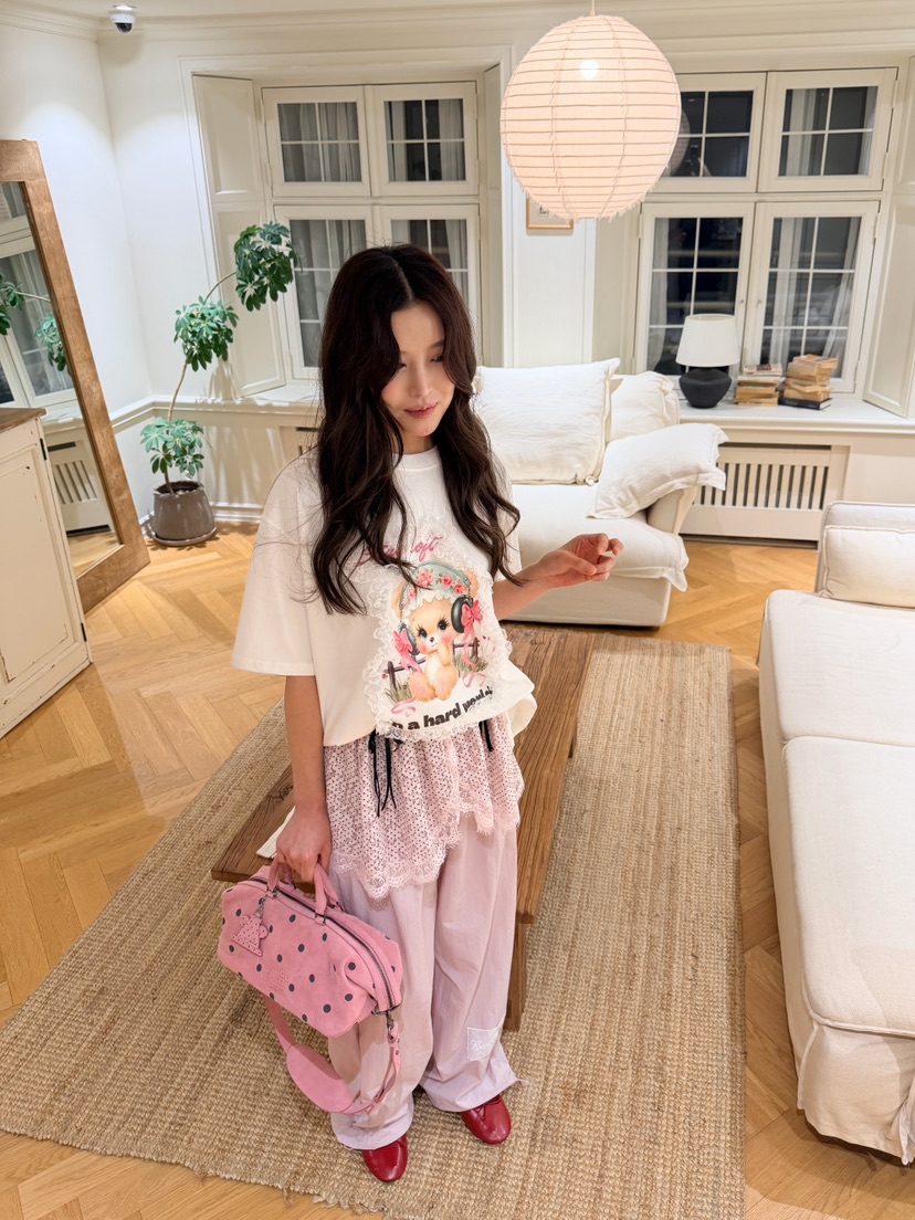 BOUTIQUE-L韓國直郵實拍女裝新品推薦時尚休閑熱賣休閑褲BOUTIQUE-L休閑褲