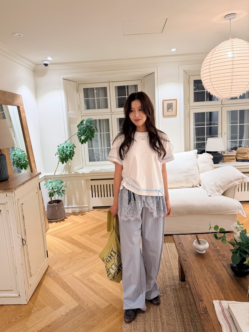 BOUTIQUE-L韓國直郵實拍女裝新品推薦時尚休閑熱賣休閑褲BOUTIQUE-L休閑褲