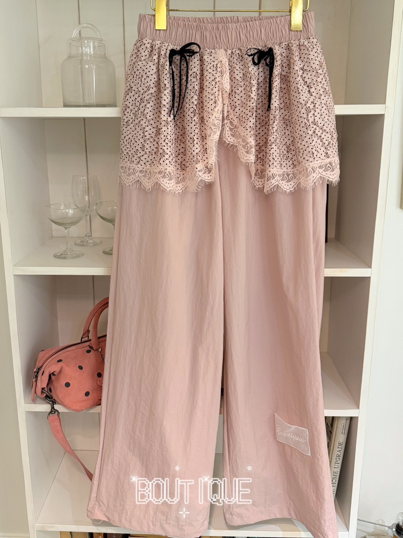 BOUTIQUE-L韓國直郵實拍女裝新品推薦時尚休閑熱賣休閑褲BOUTIQUE-L休閑褲圖色1