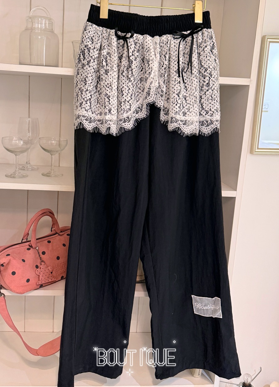 BOUTIQUE-L韓國直郵實拍女裝新品推薦時尚休閑熱賣休閑褲BOUTIQUE-L休閑褲圖色3