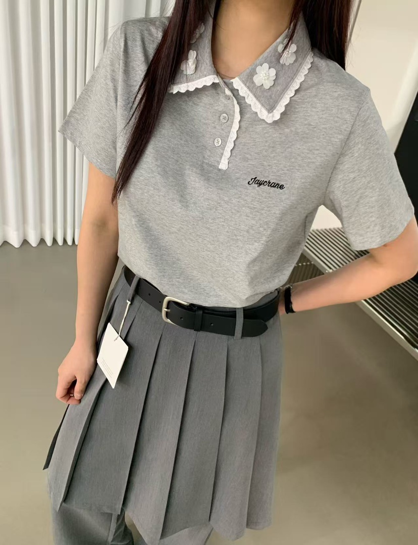 J CRANE-A韓國東大門代購女裝新款職業推薦休閑熱賣T恤J CRANET恤圖色1