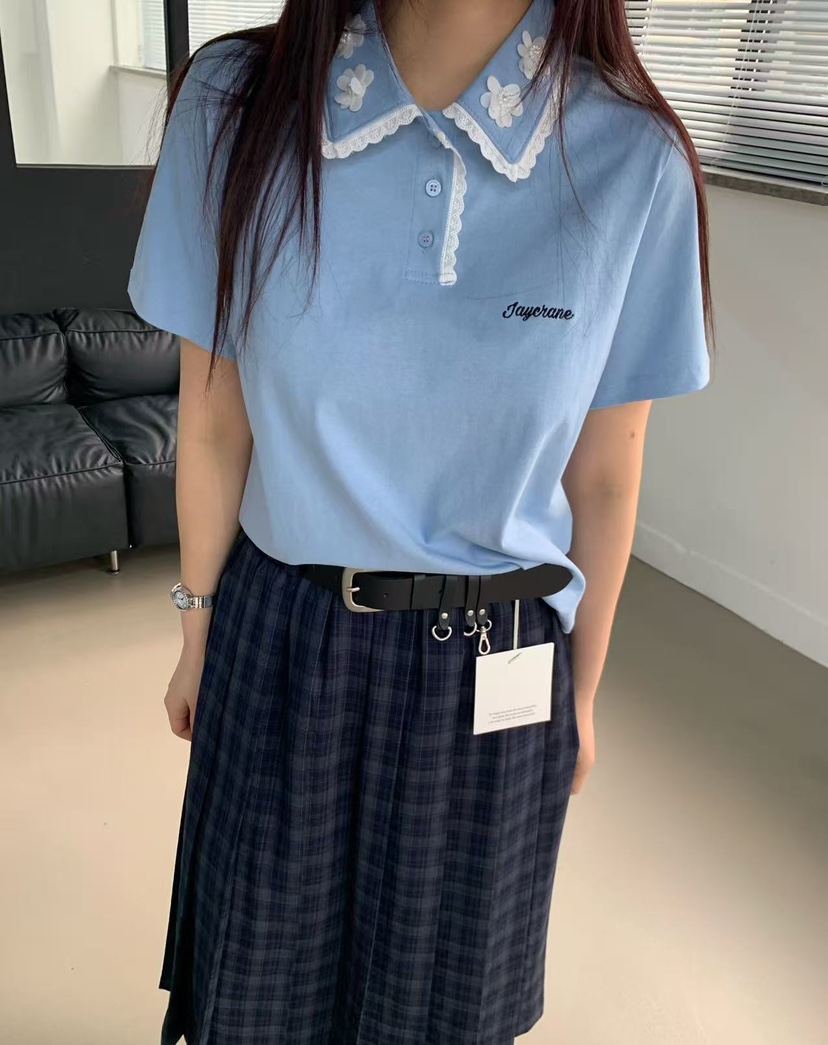 J CRANE-A韓國東大門代購女裝新款職業推薦休閑熱賣T恤J CRANET恤圖色2