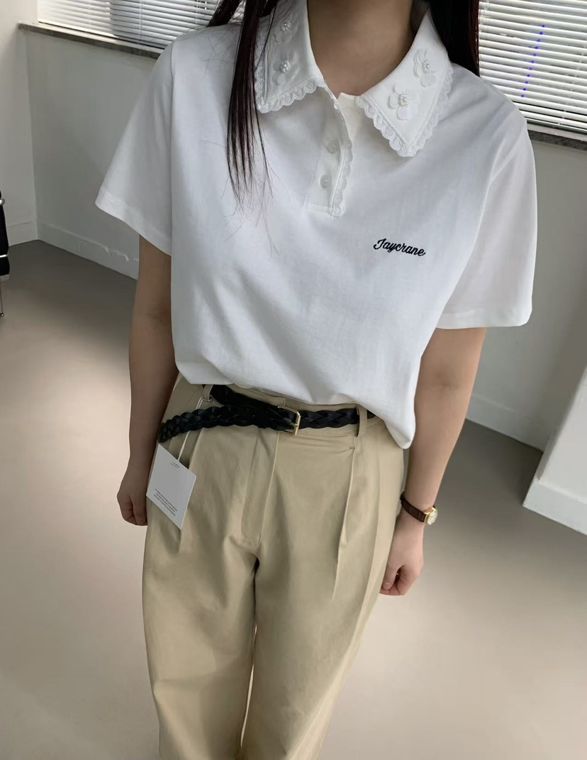 J CRANE-A韓國東大門代購女裝新款職業推薦休閑熱賣T恤J CRANET恤圖色3