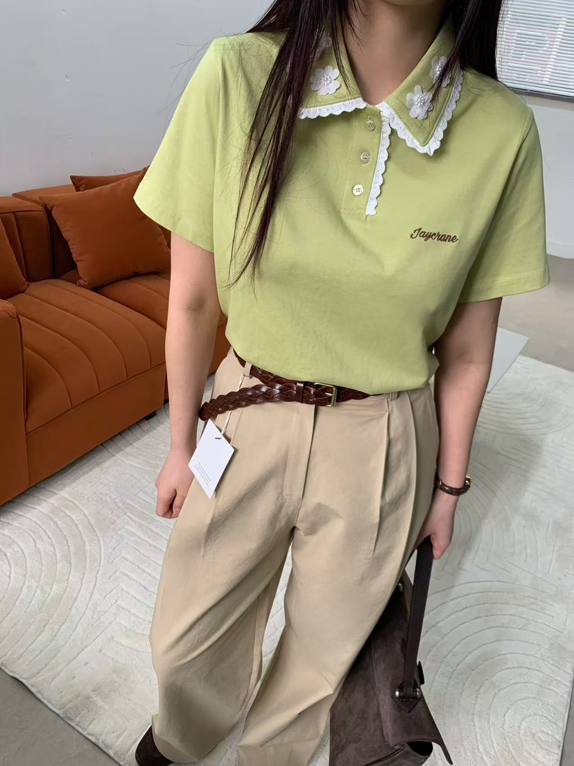 J CRANE-A韓國東大門代購女裝新款職業推薦休閑熱賣T恤J CRANET恤圖色4