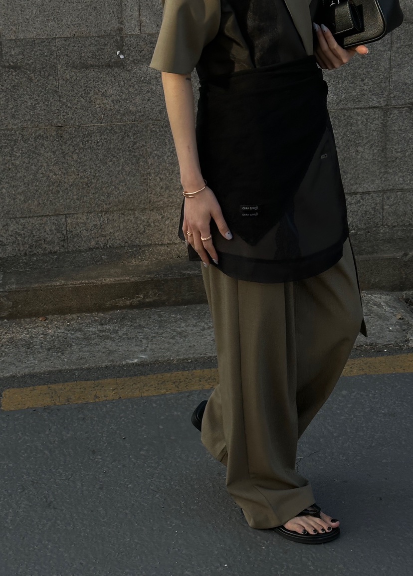 ZEROZERO韓國東大門直郵女裝新品時尚推薦職業圍巾披肩圍巾ZEROZERO圍巾/披肩