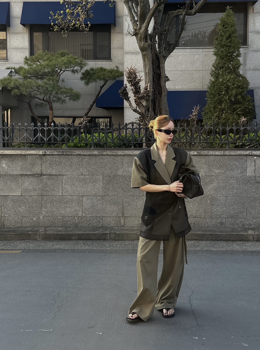 ZEROZERO韓國東大門直郵女裝新品時尚推薦職業圍巾披肩圍巾ZEROZERO圍巾/披肩