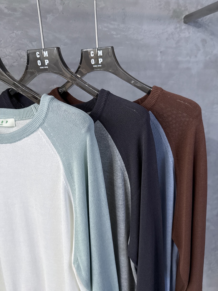 COME OPEN/HAPER韓國直郵女裝新款人氣熱賣26春夏針織衫插肩COME OPEN/HAPER針織衫