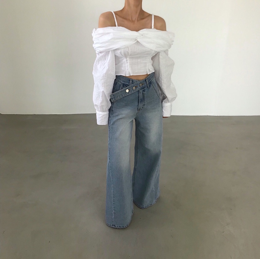 2TWO MOON韓國代購女士新款26春夏熱賣職業推薦襯衫蕾絲衫2TWO MOON襯衫/蕾絲衫