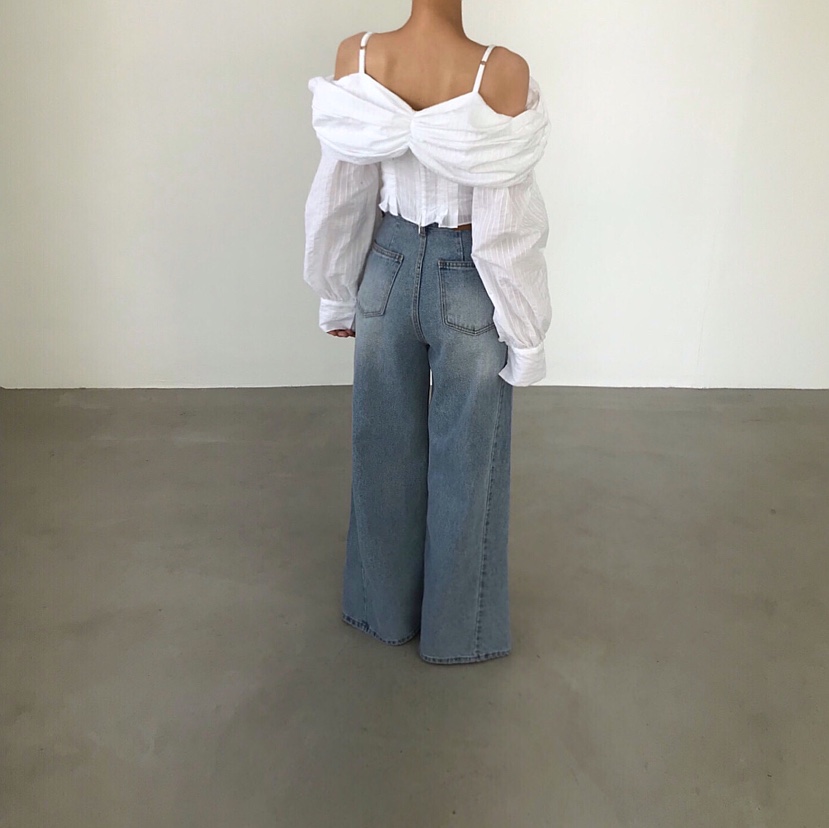 2TWO MOON韓國代購女士新款26春夏熱賣職業推薦襯衫蕾絲衫2TWO MOON襯衫/蕾絲衫