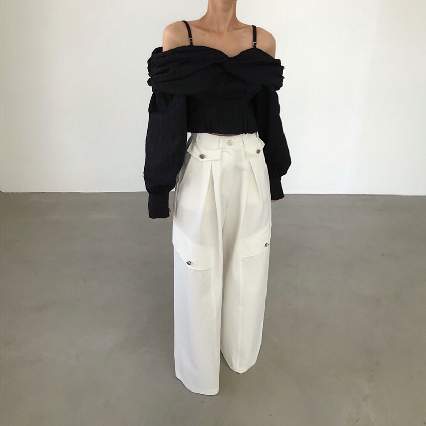 2TWO MOON韓國代購女士新款26春夏熱賣職業推薦襯衫蕾絲衫2TWO MOON襯衫/蕾絲衫