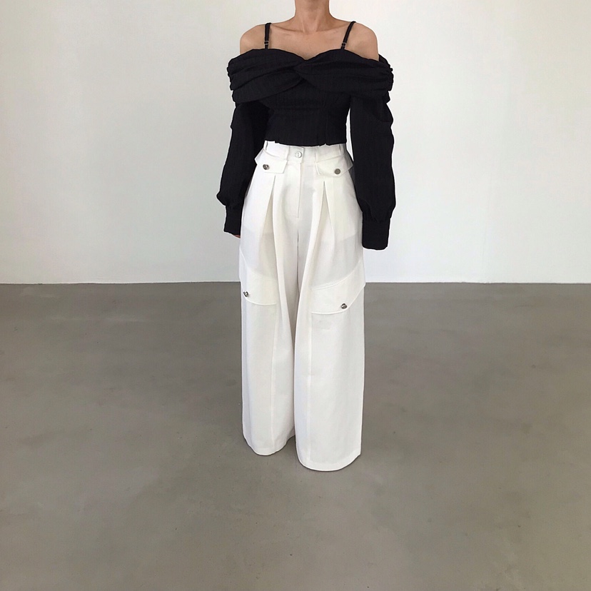 2TWO MOON韓國代購女士新款26春夏熱賣職業推薦襯衫蕾絲衫2TWO MOON襯衫/蕾絲衫