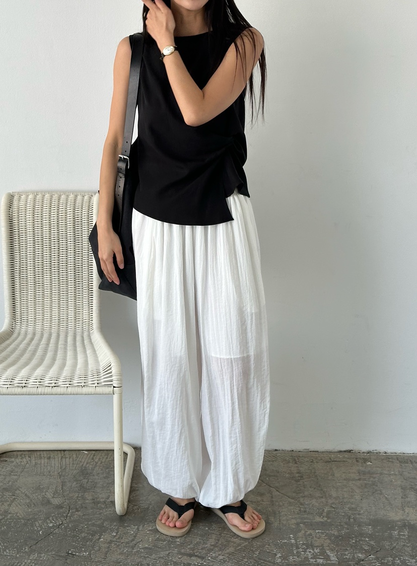 LE VASE韓國直郵女士新品26春夏職業推薦時尚熱賣休閑褲LE VASE休閑褲