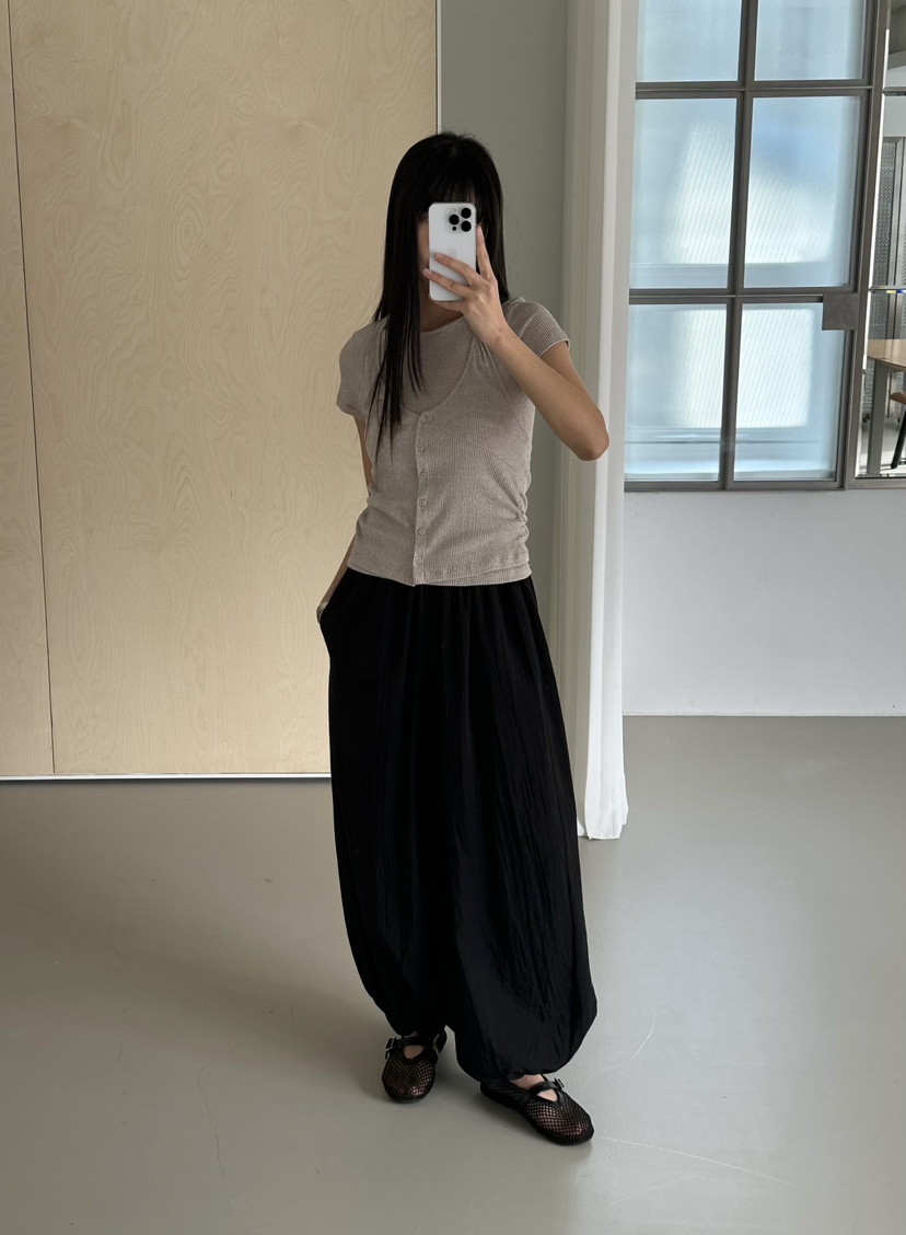 LE VASE韓國直郵女士新品26春夏職業推薦時尚熱賣休閑褲LE VASE休閑褲