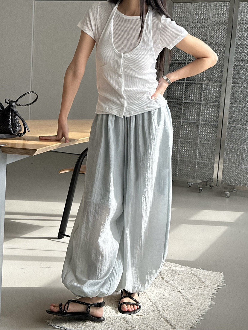 LE VASE韓國直郵女士新品26春夏職業推薦時尚熱賣休閑褲LE VASE休閑褲