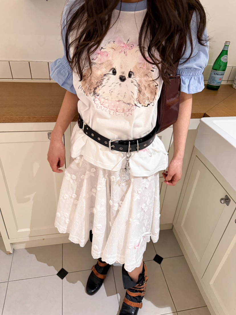 BOUTIQUE-L韓國直郵實拍女士新品熱賣職業休閑人氣時尚T恤BOUTIQUE-LT恤