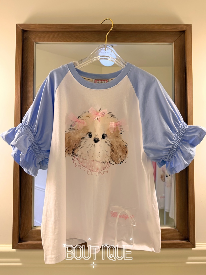 BOUTIQUE-L韓國直郵實拍女士新品熱賣職業休閑人氣時尚T恤BOUTIQUE-LT恤圖色3