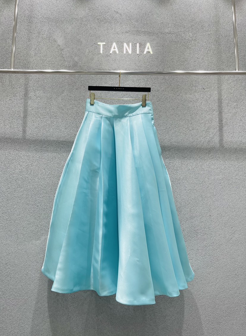 TANIA韓國東大門代購女裝新品休閑熱賣26春夏職業人氣長裙TANIA長裙圖色2