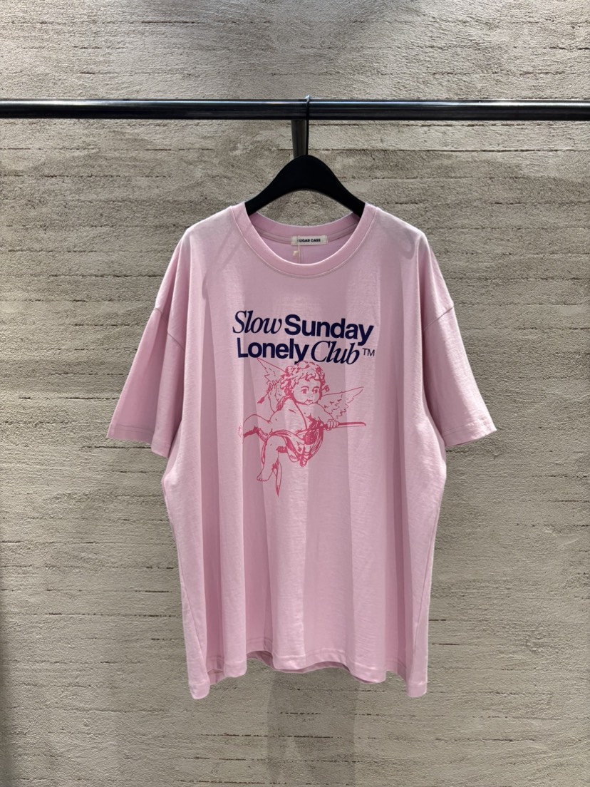 SUGAR CASE韓國直郵實拍女裝新品推薦人氣26春夏職業T恤SUGAR CASET恤圖色1
