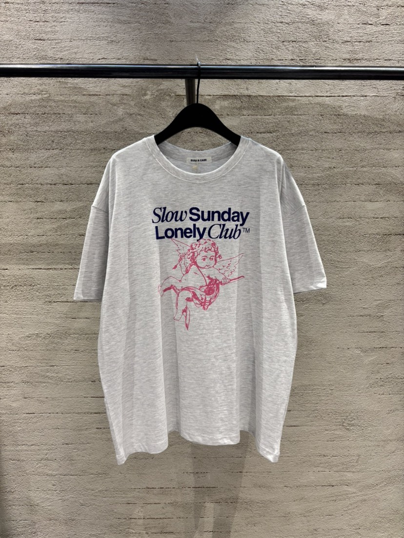 SUGAR CASE韓國直郵實拍女裝新品推薦人氣26春夏職業T恤SUGAR CASET恤圖色2