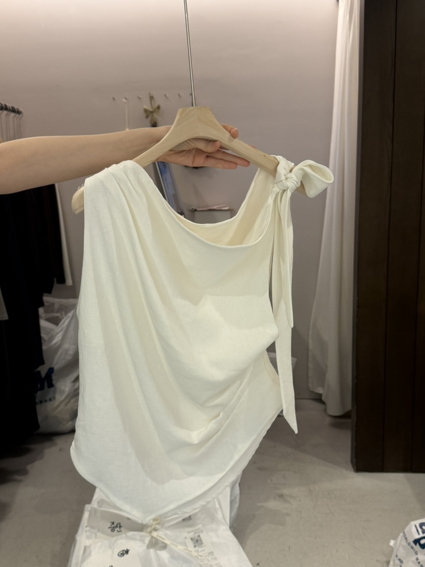 LEGACY韓國代購女士新款職業休閑26春夏時尚吊帶背心亞麻LEGACY吊帶/背心