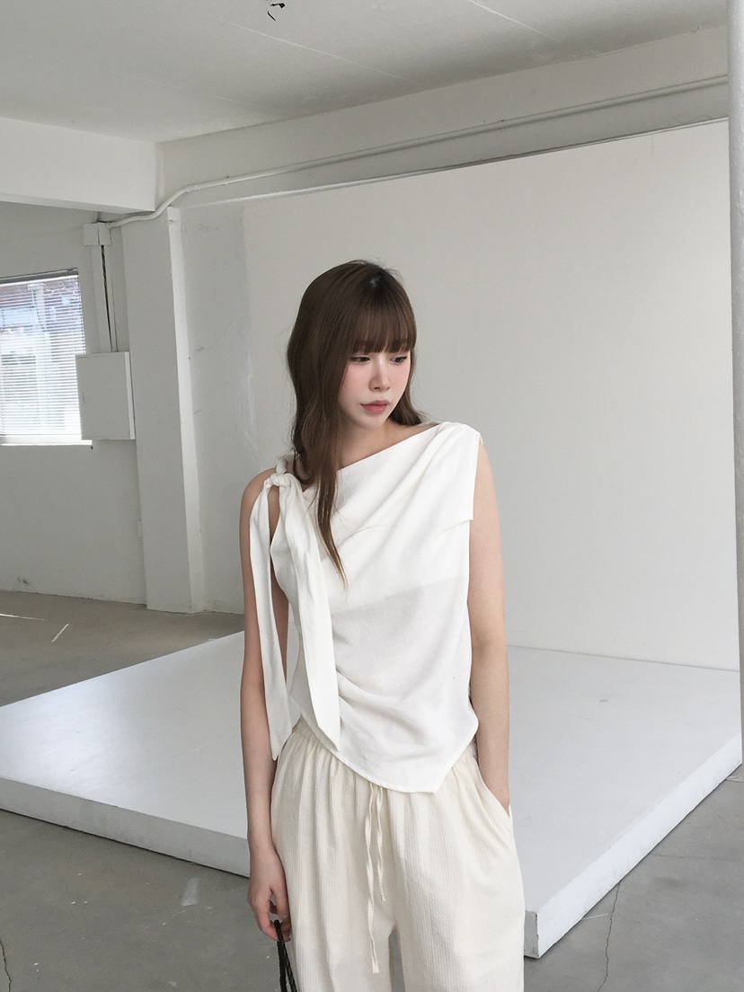 LEGACY韓國代購女士新款職業休閑26春夏時尚吊帶背心亞麻LEGACY吊帶/背心