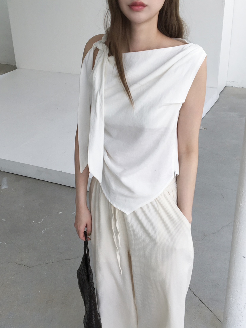 LEGACY韓國代購女士新款職業休閑26春夏時尚吊帶背心亞麻LEGACY吊帶/背心