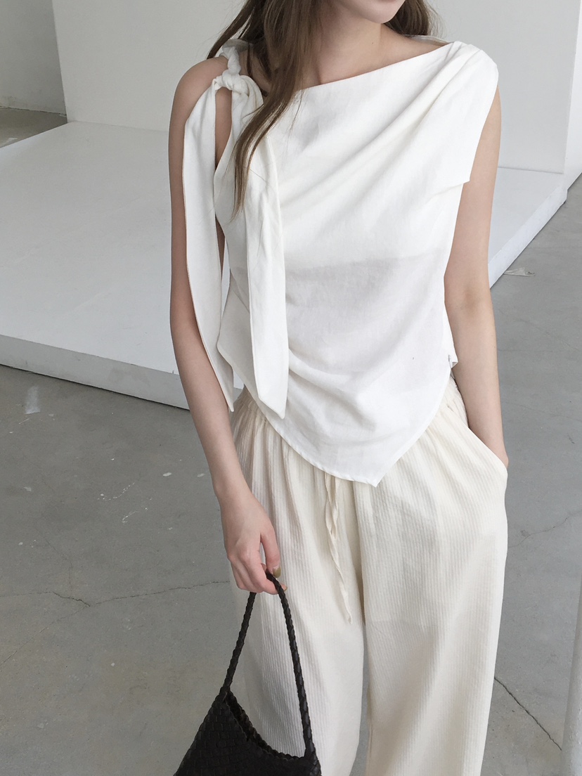 LEGACY韓國代購女士新款職業休閑26春夏時尚吊帶背心亞麻LEGACY吊帶/背心