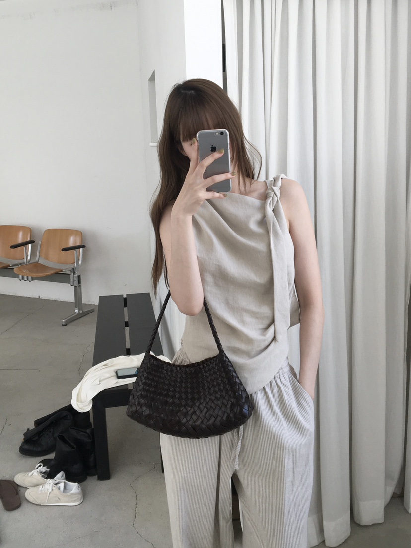 LEGACY韓國代購女士新款職業休閑26春夏時尚吊帶背心亞麻LEGACY吊帶/背心