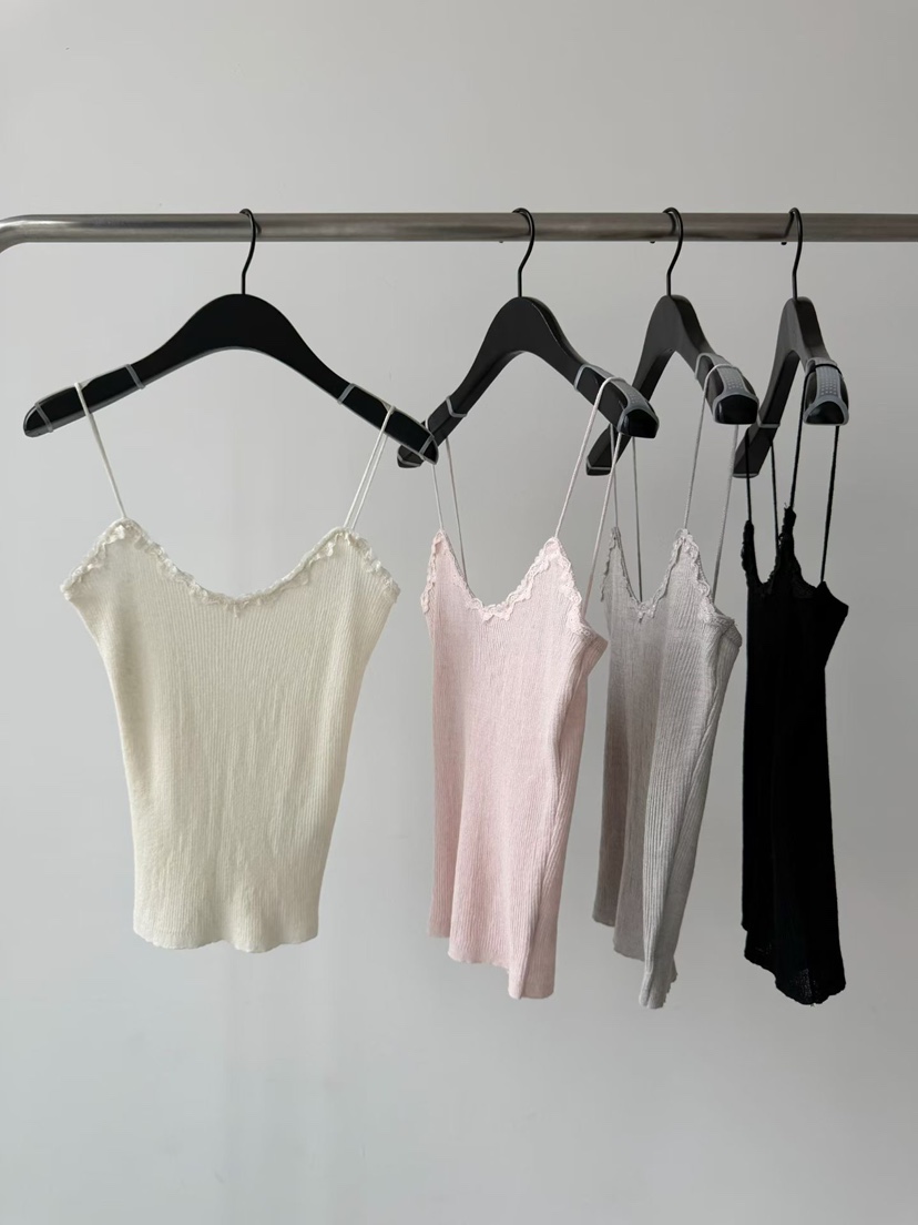 ARKIE/TAF韓國直郵實拍女裝新品休閑人氣熱賣吊帶背心蕾絲ARKIE/TAF吊帶/背心