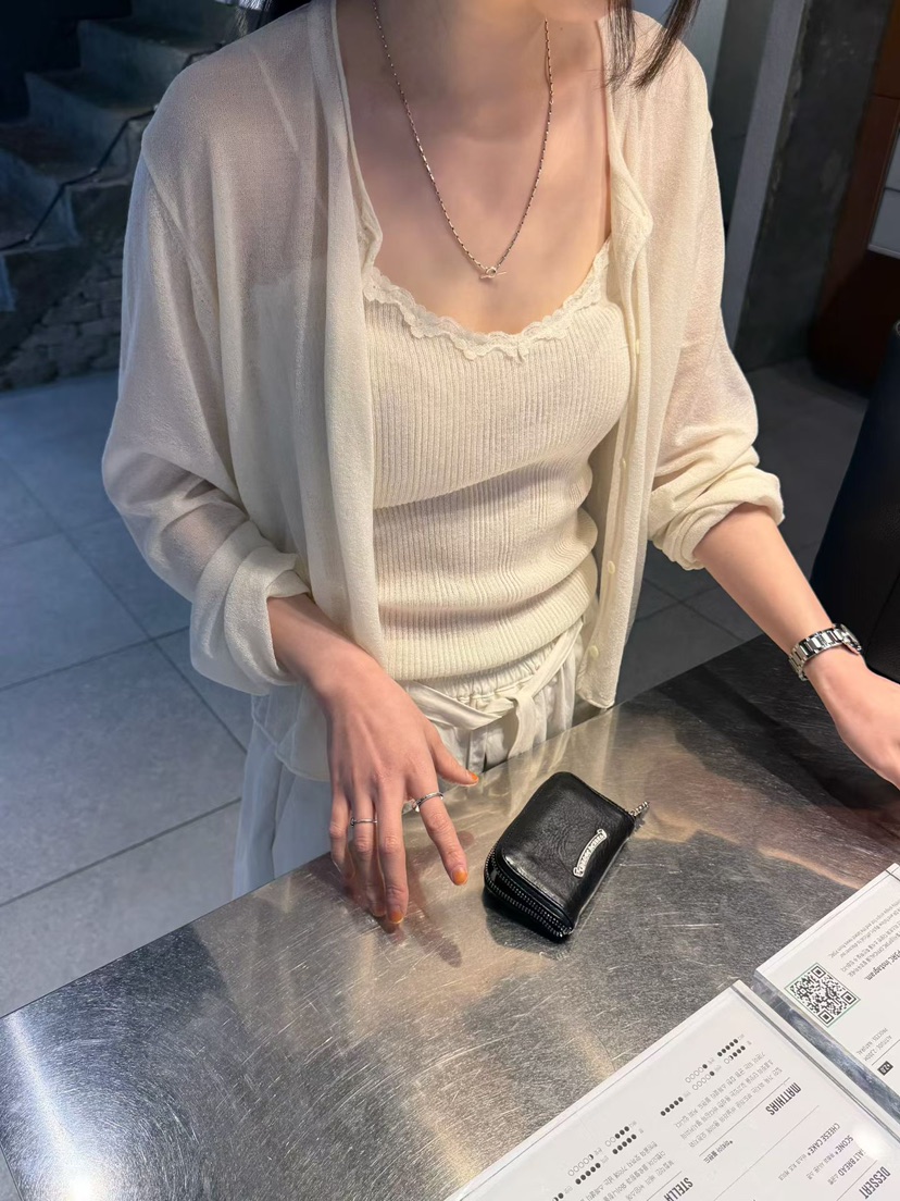 ARKIE/TAF韓國直郵實拍女裝新品休閑人氣熱賣吊帶背心蕾絲ARKIE/TAF吊帶/背心