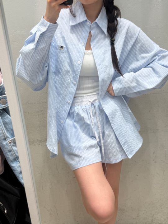 mars韓國代購女士新款推薦人氣時尚熱賣26春夏襯衫蕾絲衫mars襯衫/蕾絲衫