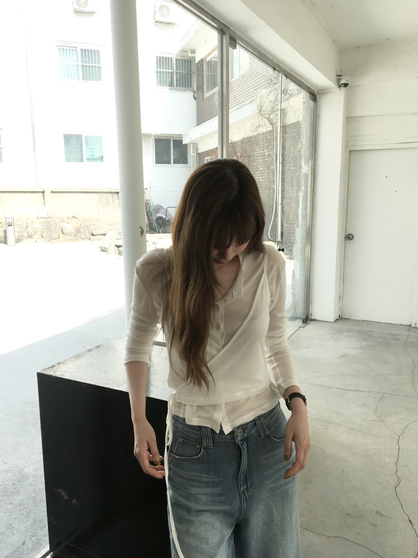 LEGACY韓國直郵女士新品休閑熱賣職業26春夏長袖T恤羊毛衫LEGACY長袖T恤