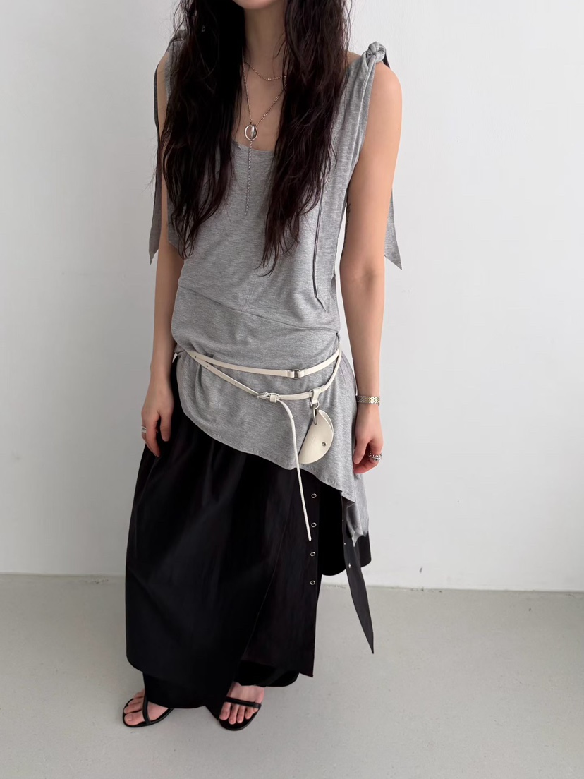 MINIMUZE韓國代購女裝新品人氣時尚休閑推薦熱賣吊帶背心MINIMUZE吊帶/背心