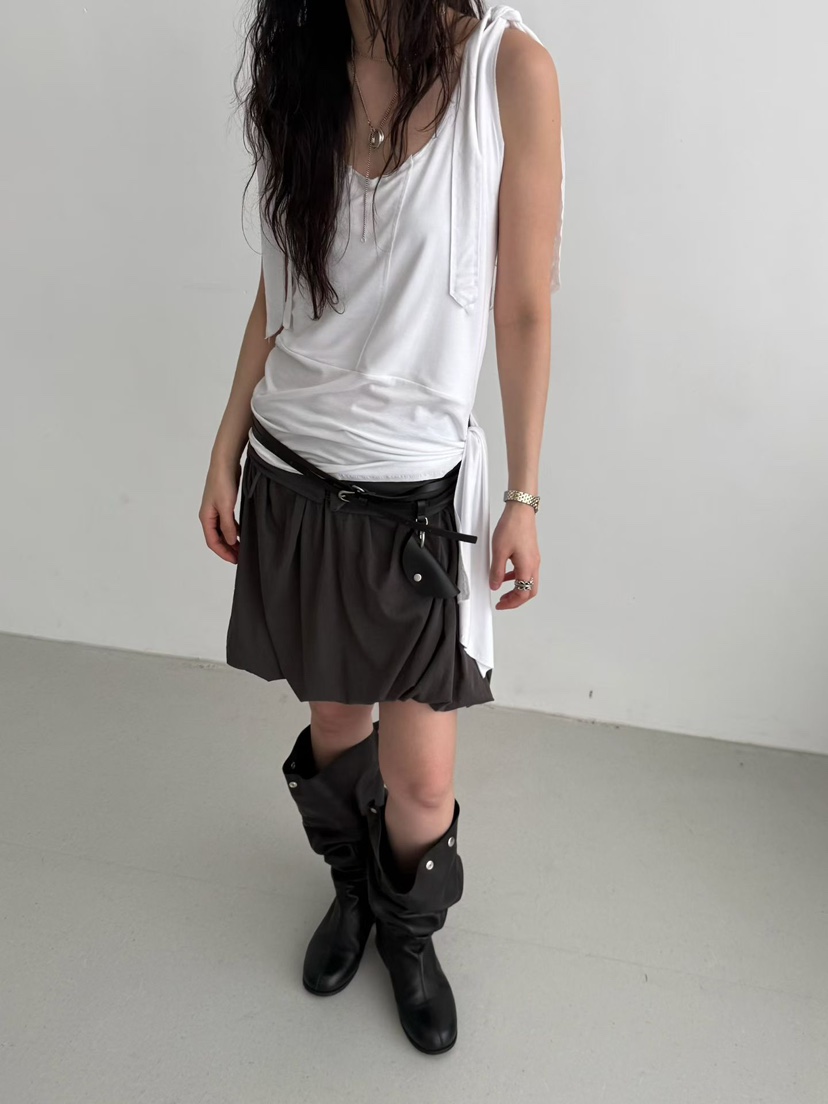 MINIMUZE韓國代購女裝新品人氣時尚休閑推薦熱賣吊帶背心MINIMUZE吊帶/背心