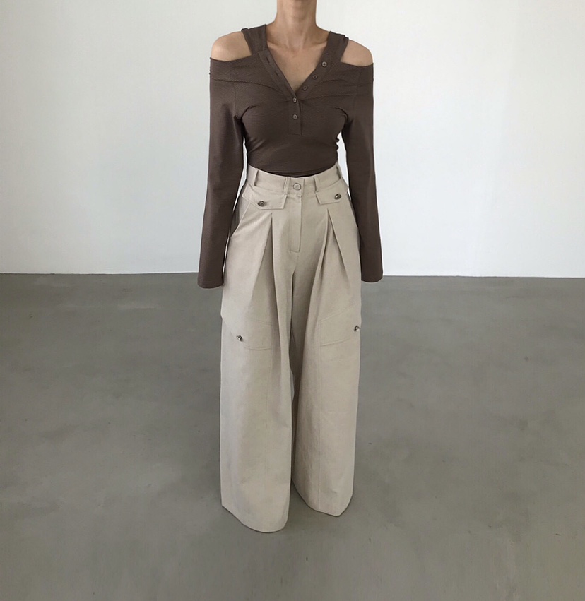 2TWO MOON韓國東大門直郵女裝新款推薦休閑人氣職業休閑褲2TWO MOON休閑褲