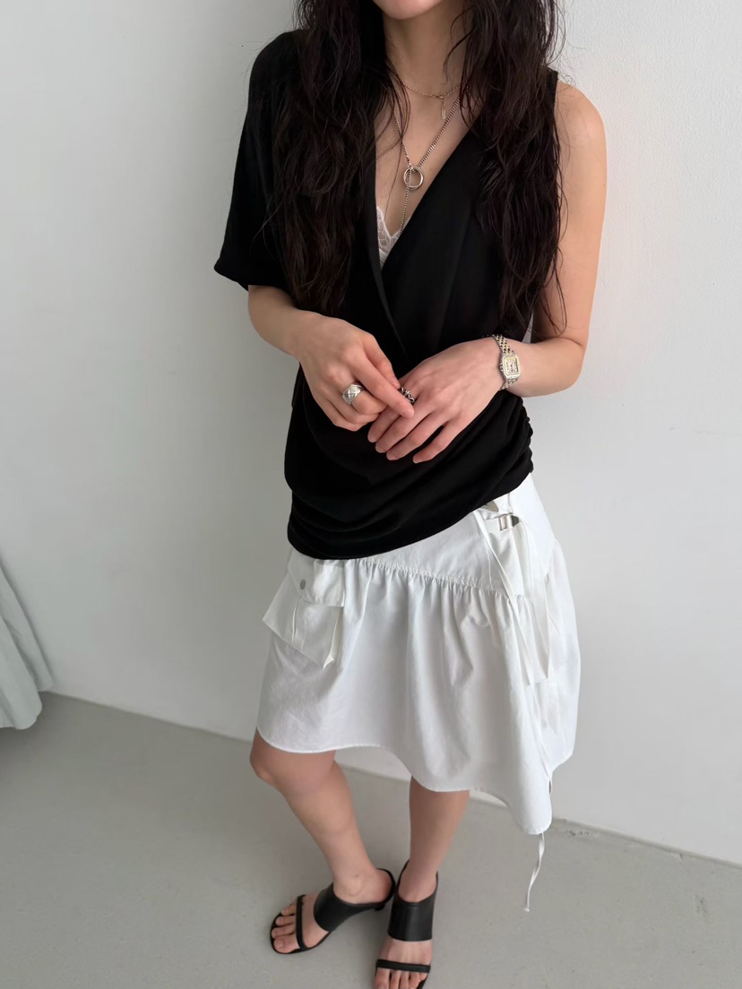 MINIMUZE韓國直郵實拍女士新款26春夏休閑時尚職業推薦T恤MINIMUZET恤