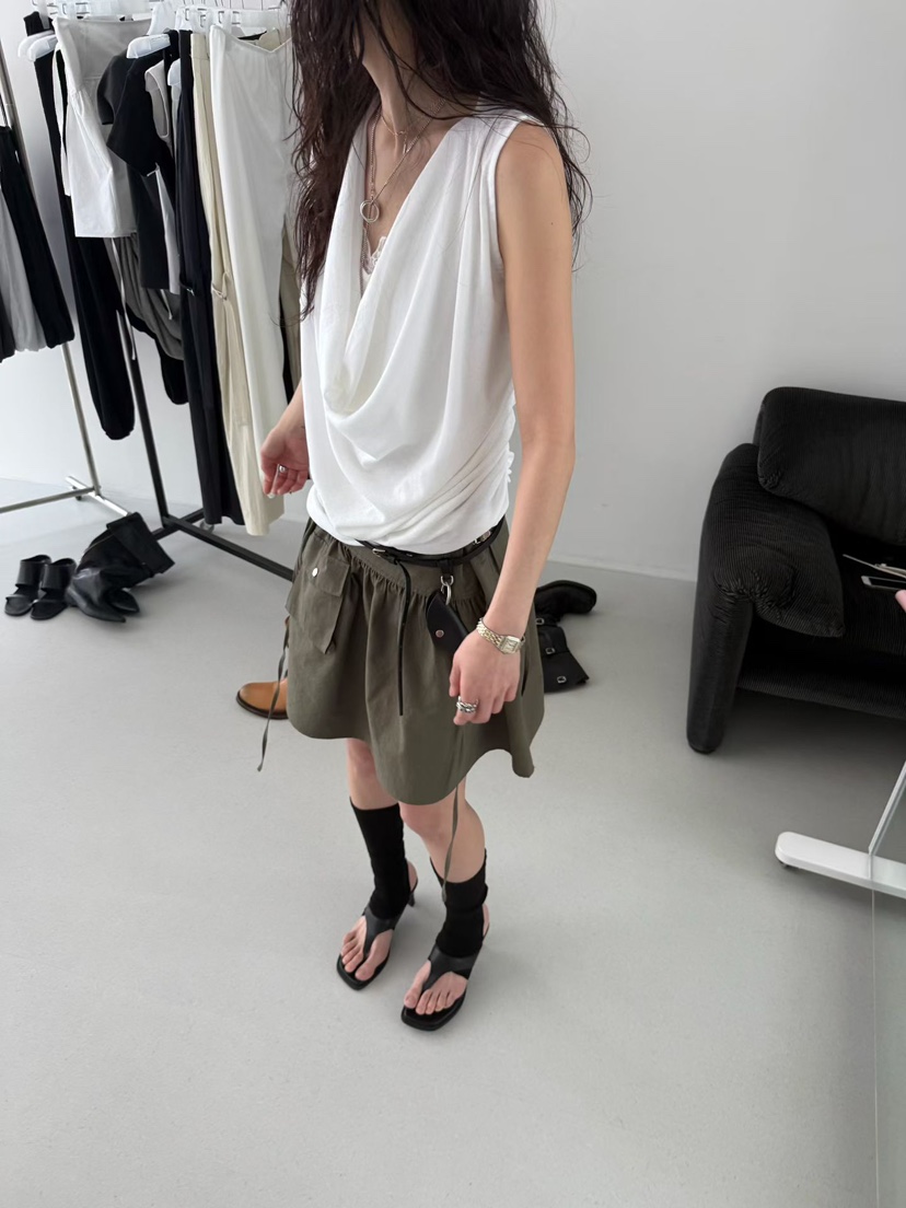 MINIMUZE韓國直郵實拍女士新款26春夏休閑時尚職業推薦T恤MINIMUZET恤