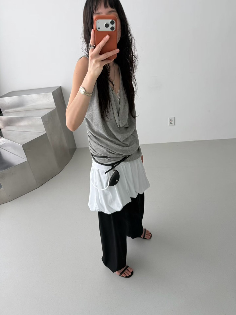 MINIMUZE韓國直郵實拍女士新款26春夏休閑時尚職業推薦T恤MINIMUZET恤