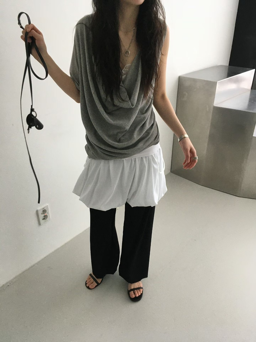 MINIMUZE韓國直郵實拍女士新款26春夏休閑時尚職業推薦T恤MINIMUZET恤