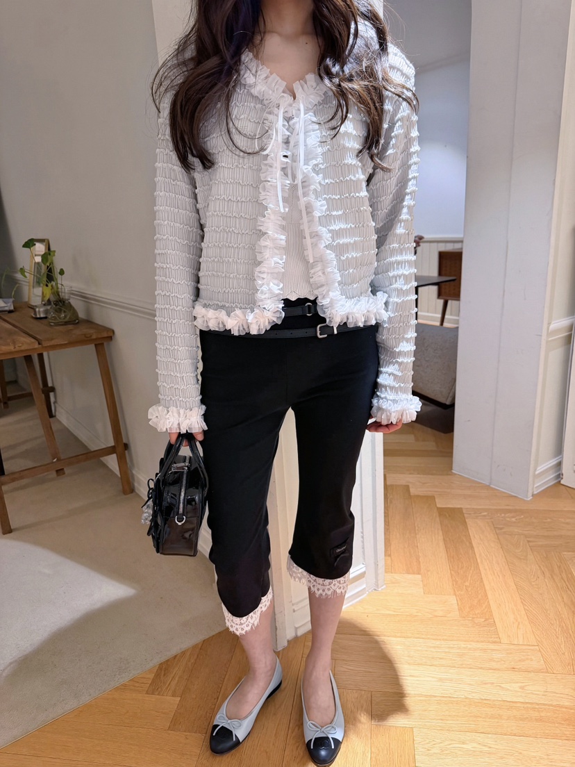 BOUTIQUE-L韓國代購女裝新款熱賣人氣休閑推薦襯衫蕾絲衫BOUTIQUE-L襯衫/蕾絲衫