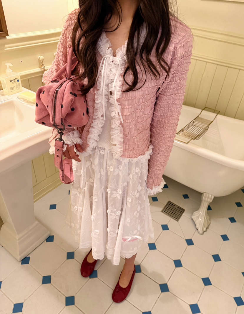 BOUTIQUE-L韓國代購女裝新款熱賣人氣休閑推薦襯衫蕾絲衫BOUTIQUE-L襯衫/蕾絲衫