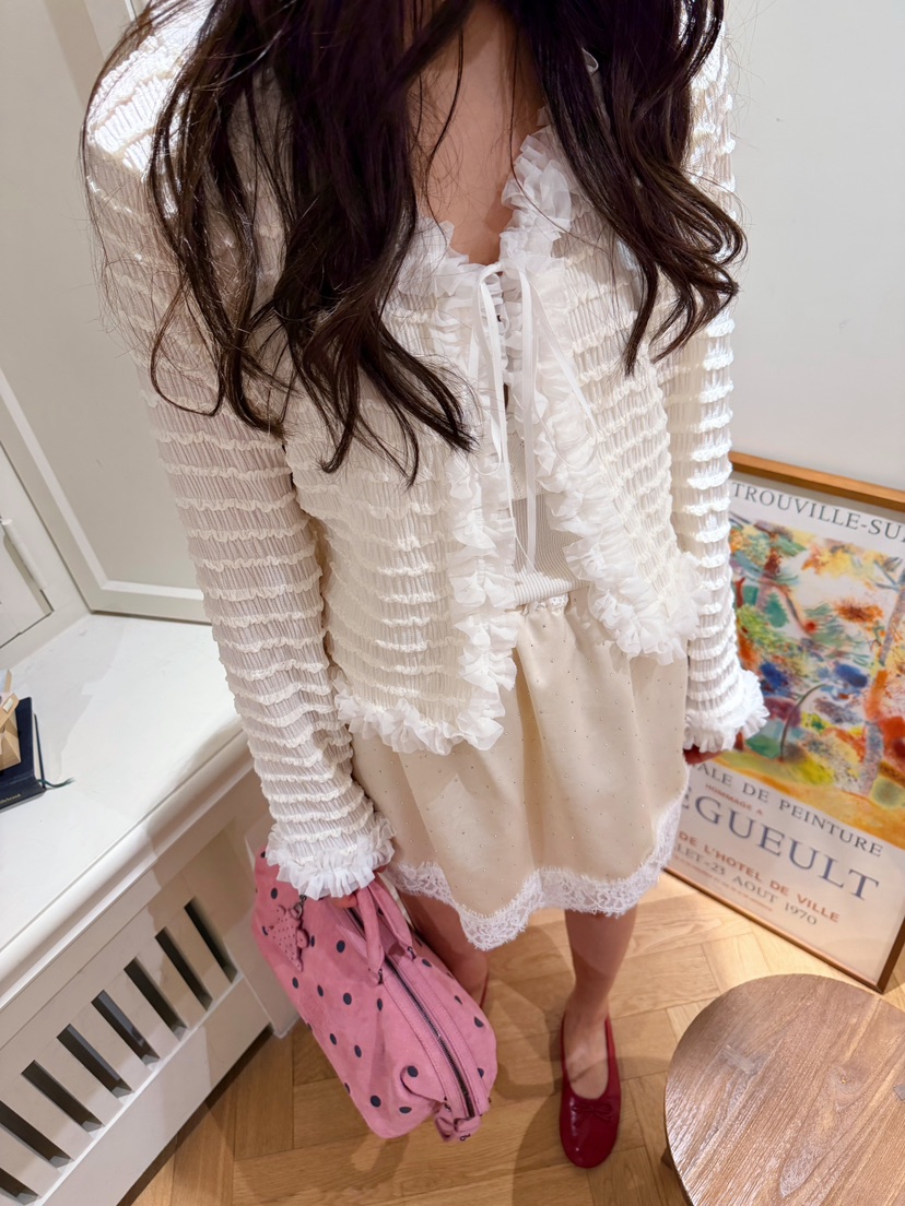 BOUTIQUE-L韓國代購女裝新款熱賣人氣休閑推薦襯衫蕾絲衫BOUTIQUE-L襯衫/蕾絲衫