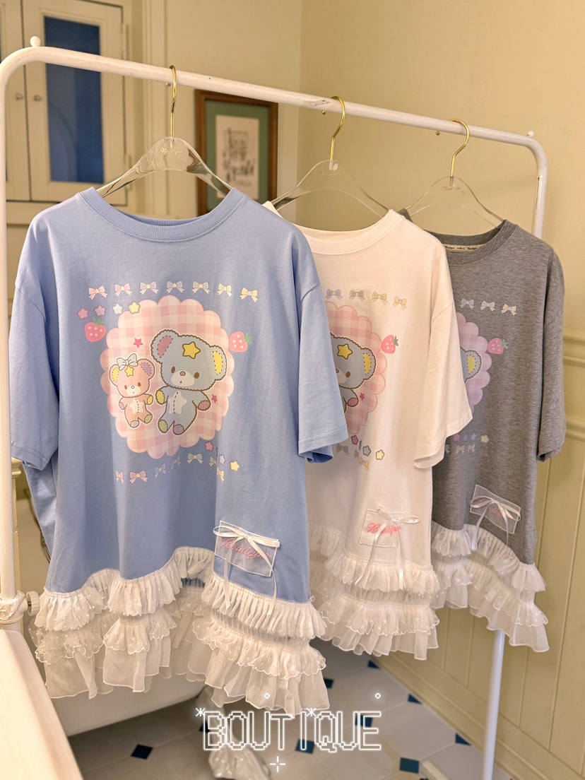 BOUTIQUE-L韓國直郵實拍女裝新款休閑推薦職業時尚人氣T恤BOUTIQUE-LT恤