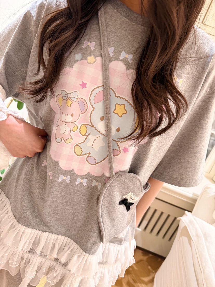 BOUTIQUE-L韓國直郵實拍女裝新款休閑推薦職業時尚人氣T恤BOUTIQUE-LT恤