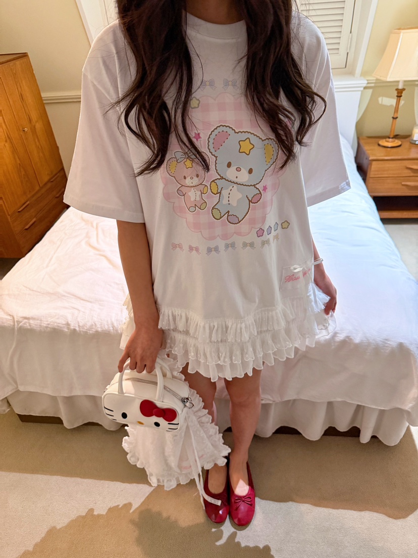 BOUTIQUE-L韓國直郵實拍女裝新款休閑推薦職業時尚人氣T恤BOUTIQUE-LT恤