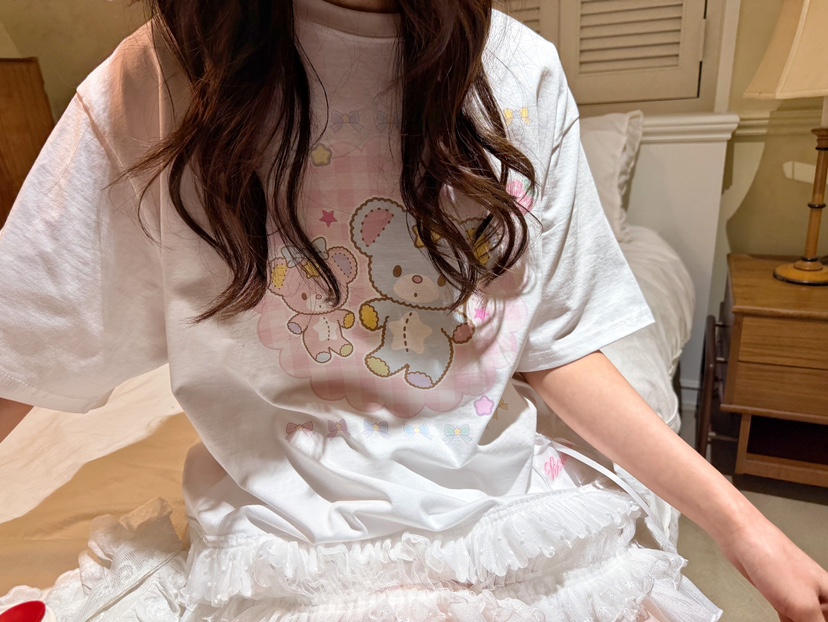 BOUTIQUE-L韓國直郵實拍女裝新款休閑推薦職業時尚人氣T恤BOUTIQUE-LT恤